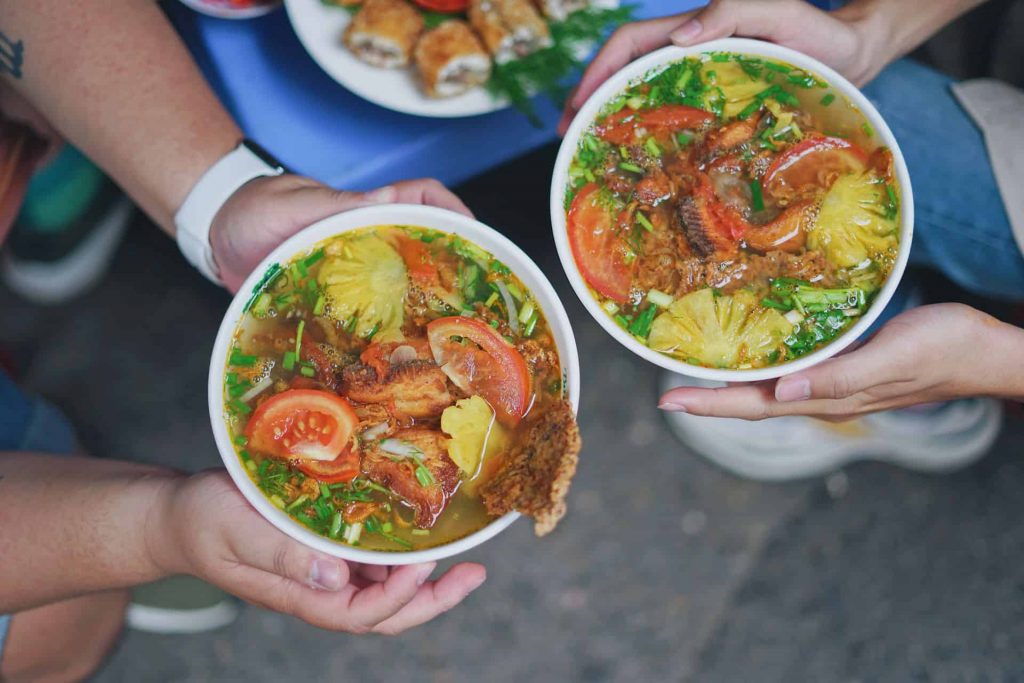 quán bún ngon Hải Phòng