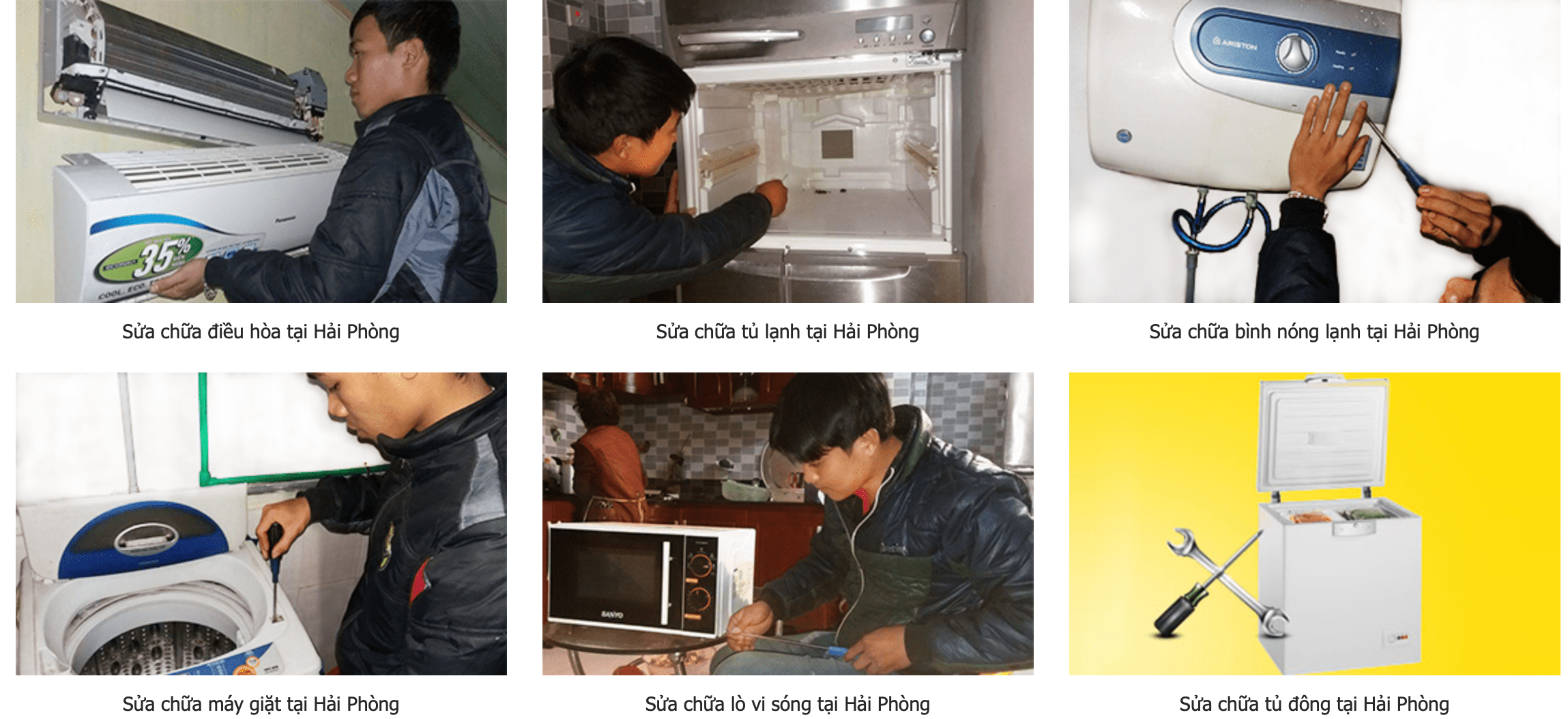 sửa tủ lạnh tại Hải Phòng.