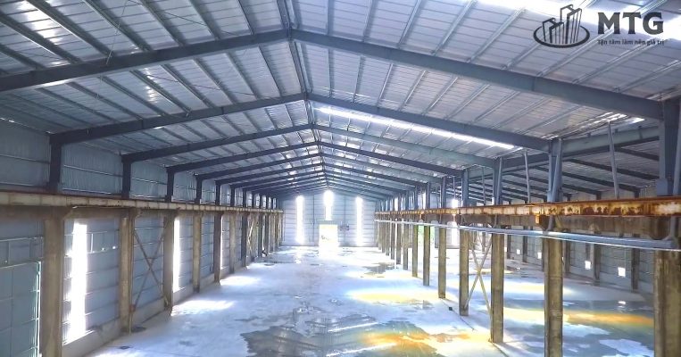 nhà thép tiền chế Hải Phòng Công Ty Thép MTG