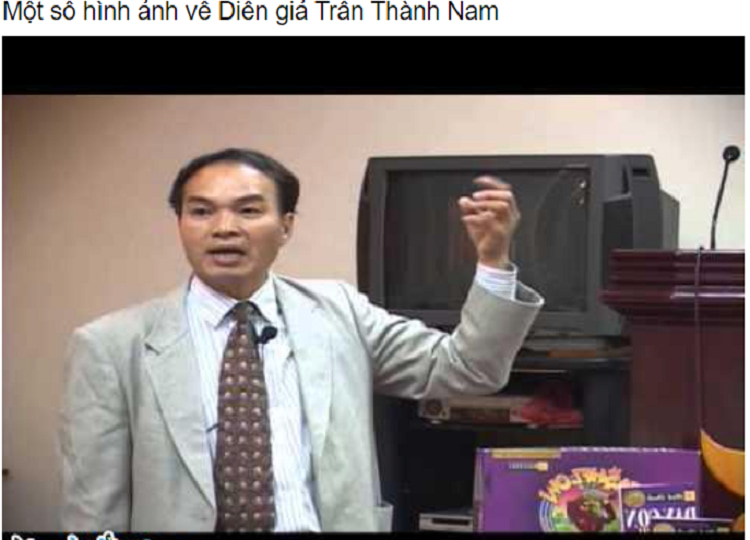 . Diễn giả Trần Thành Nam