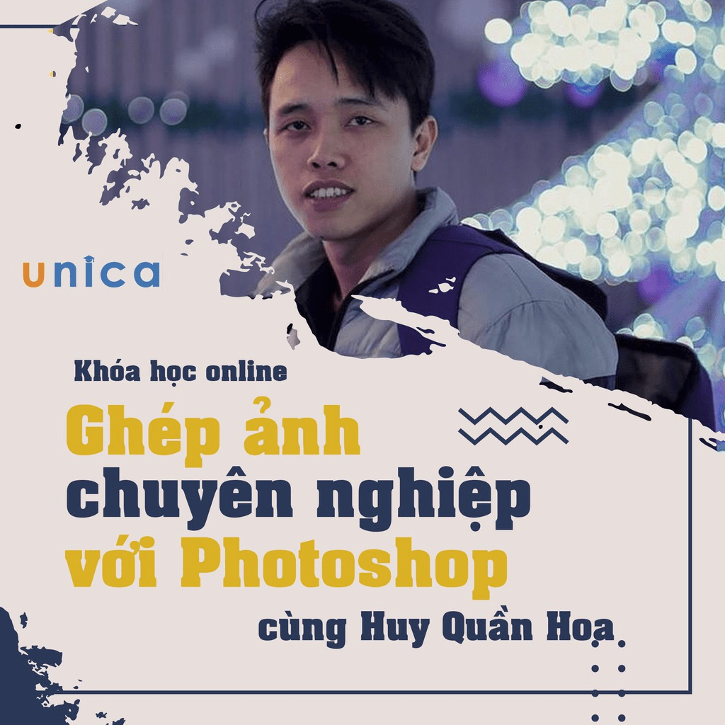 các khóa học photoshop online Unica