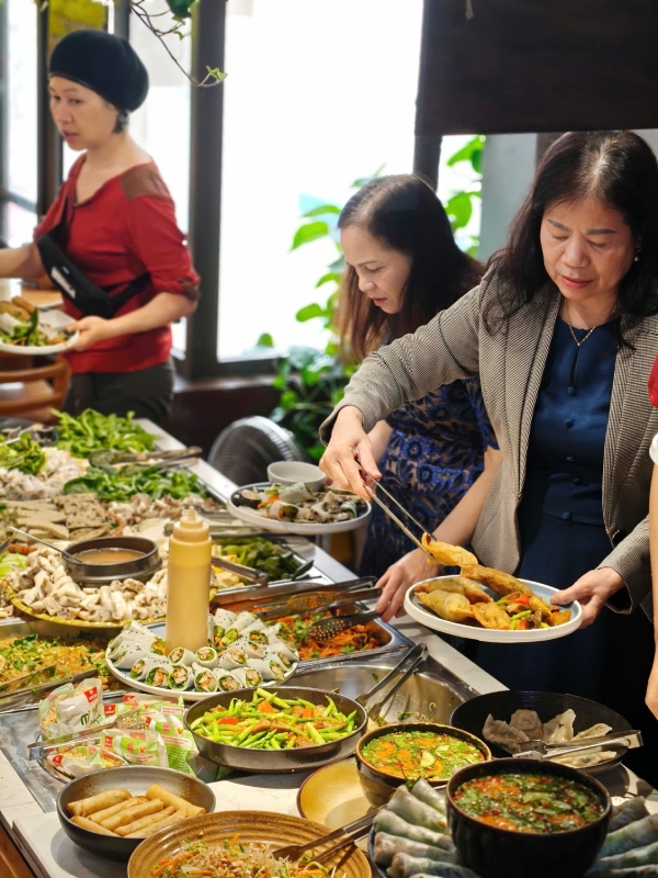 nhà hàng chay hải phòng